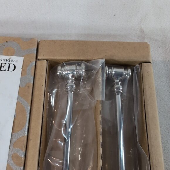 Alessi Marcel Wanders 2 Set Silver Soft Boiled Egg Opener Spoons 2015 MW20S2 - Picture 4 of 10